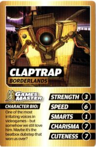 Claptrap, Borderlands​ Debut Rookie Card