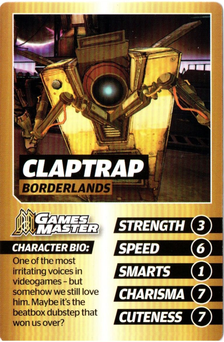 Claptrap, Borderlands​ Debut Rookie Card