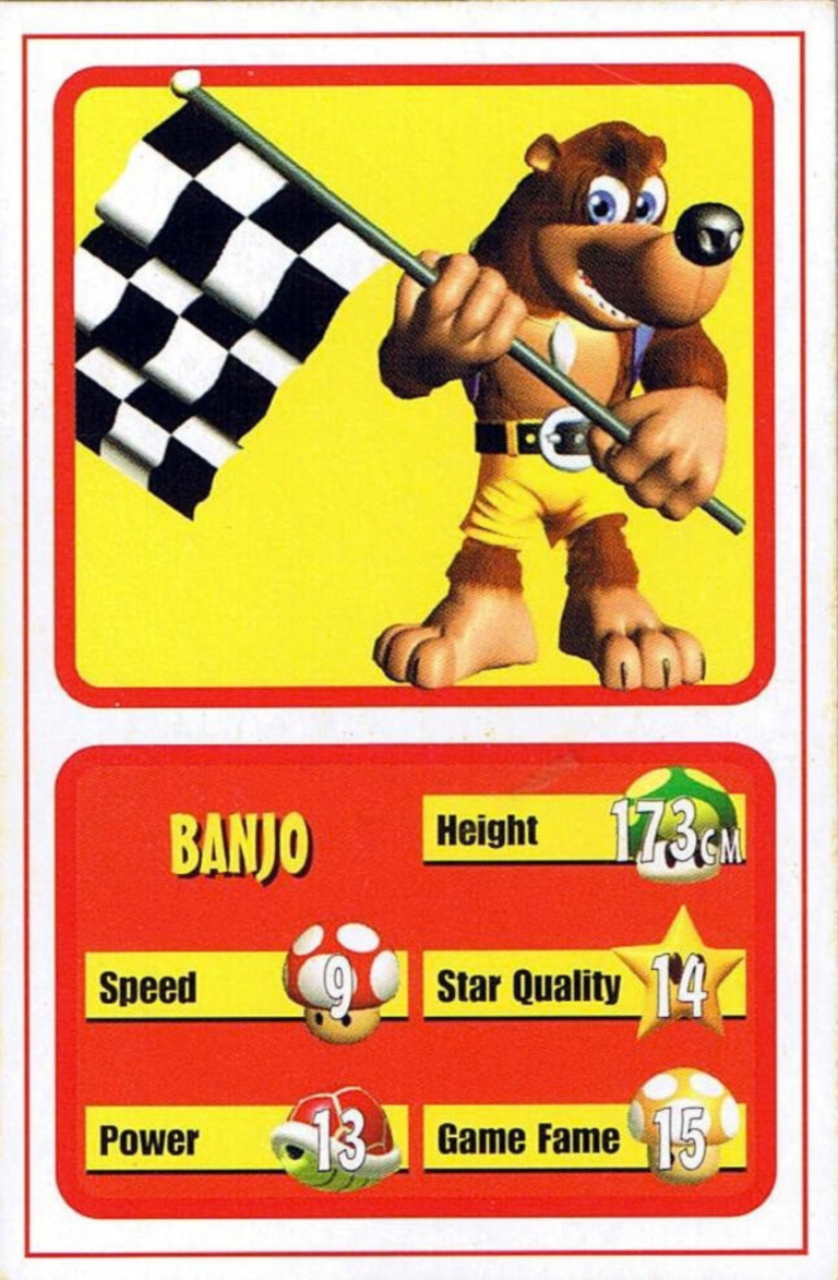 Banjo, Banjo-Kazooie Debut Rookie Card