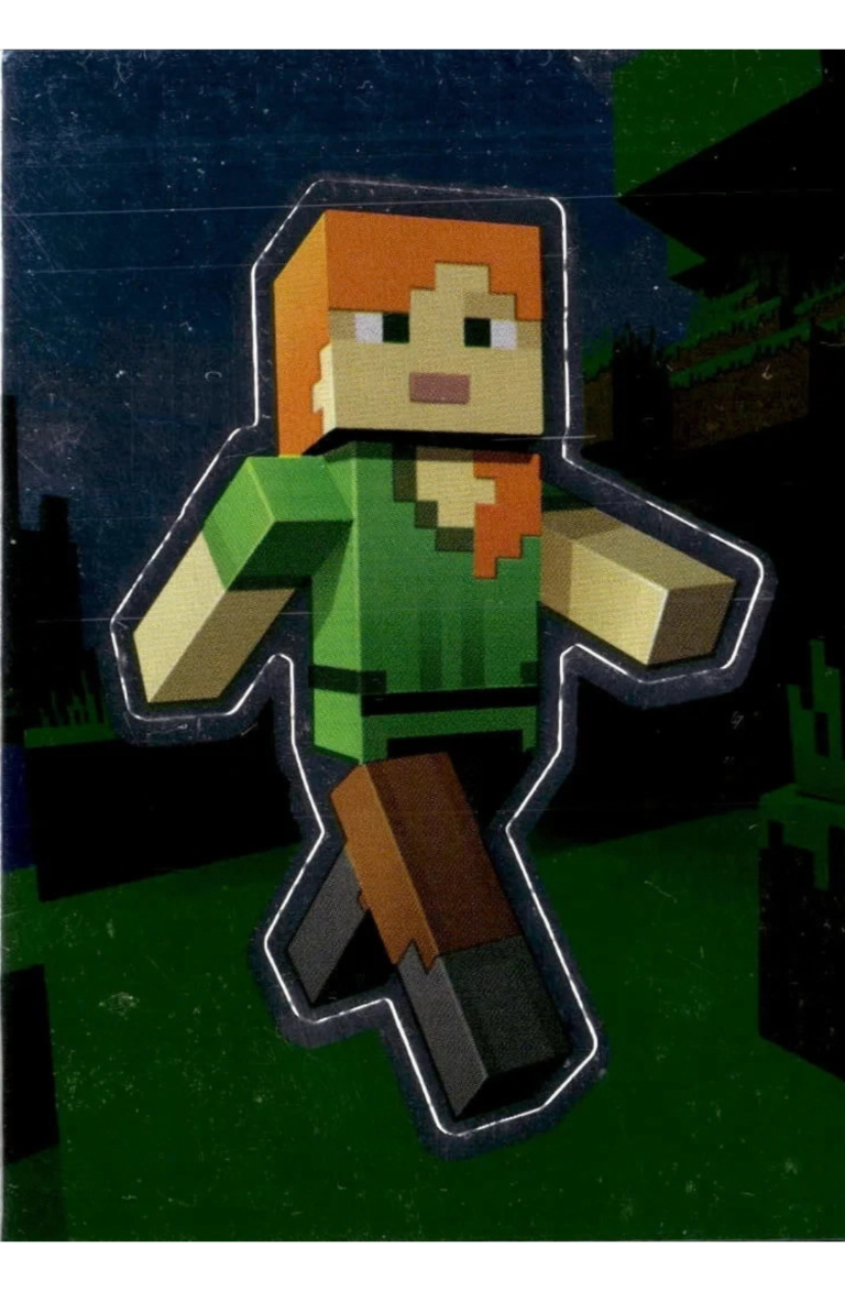 Alex, Minecraft Debut Rookie Sticker Card