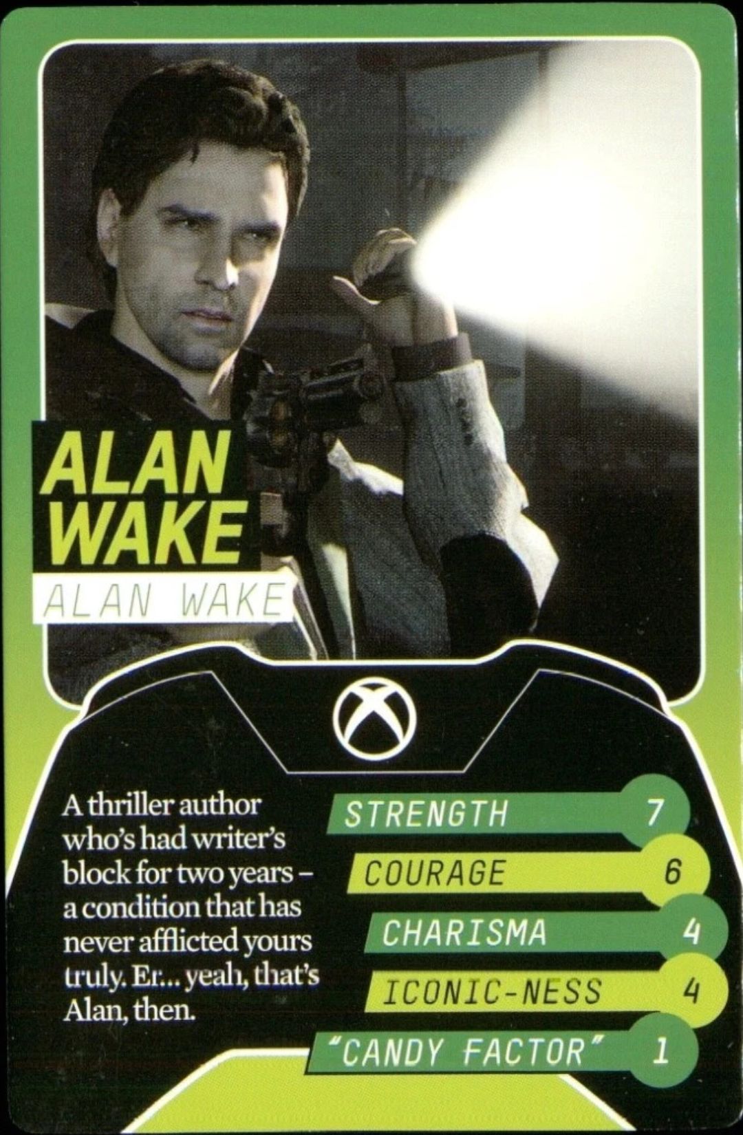 Alan Wake Rookie Card