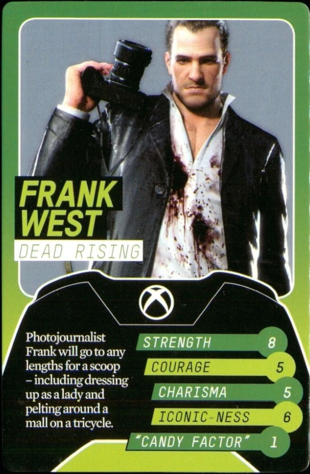 Frank West Dead Rising Rookie Card