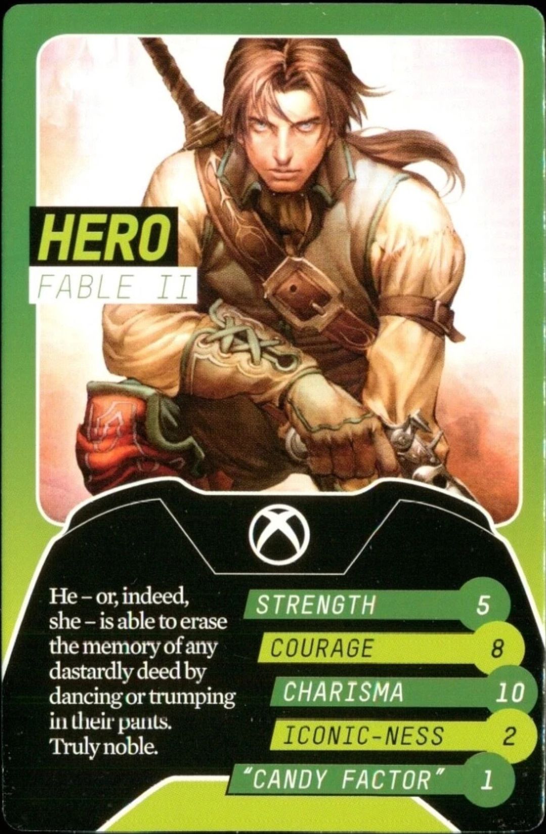 Hero Fable 2 Rookie Card