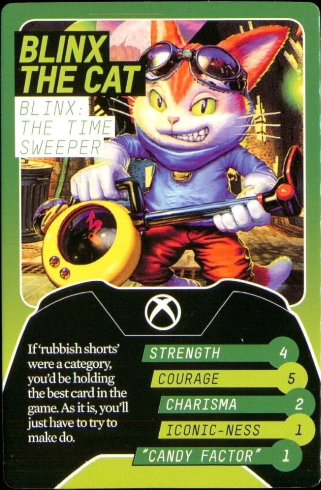 Blinx: The Time Sweeper Rookie Card
