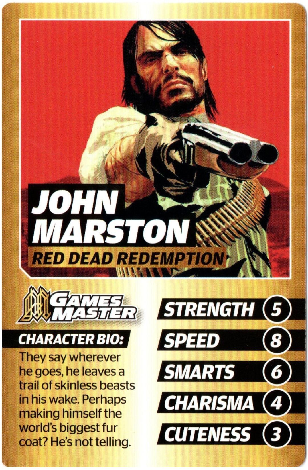 John Marston (Red Dead Redemption) Debut Rookie Card