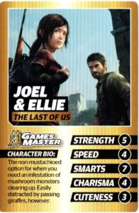 Joel & Ellie, The Last of Us Debut Rookie Card