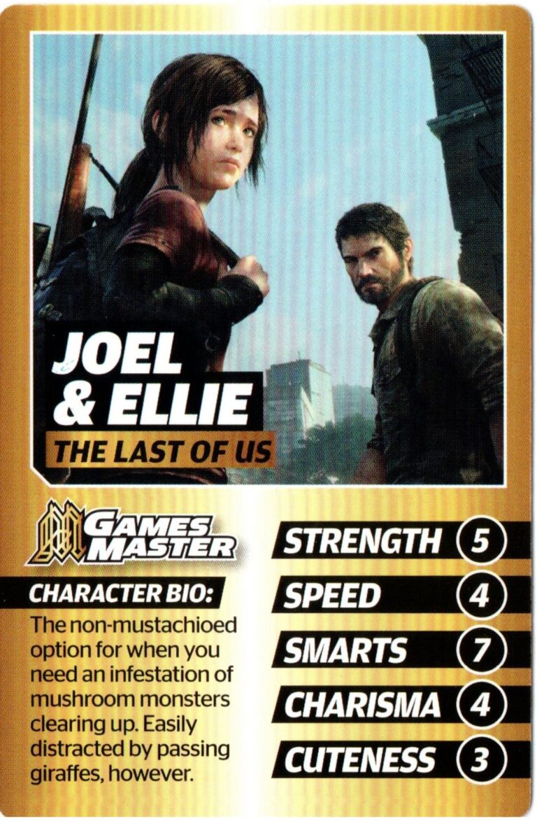 Joel & Ellie, The Last of Us Debut Rookie Card
