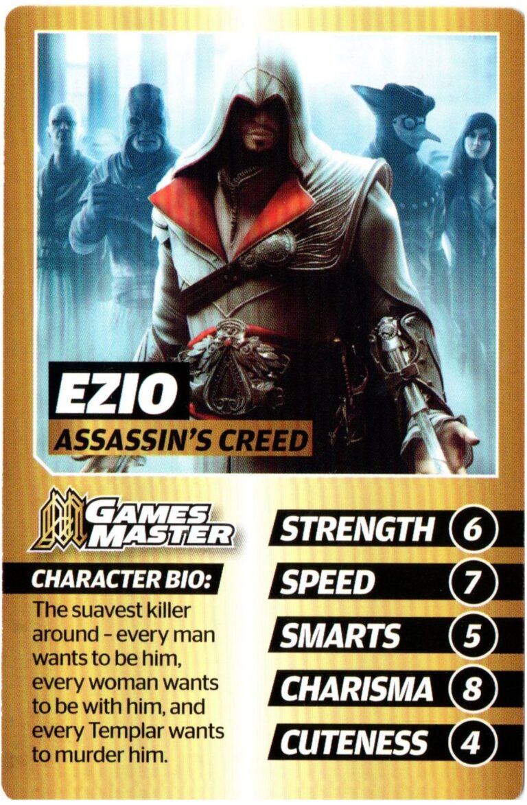 Ezio, Assassins Creed Debut Rookie Card